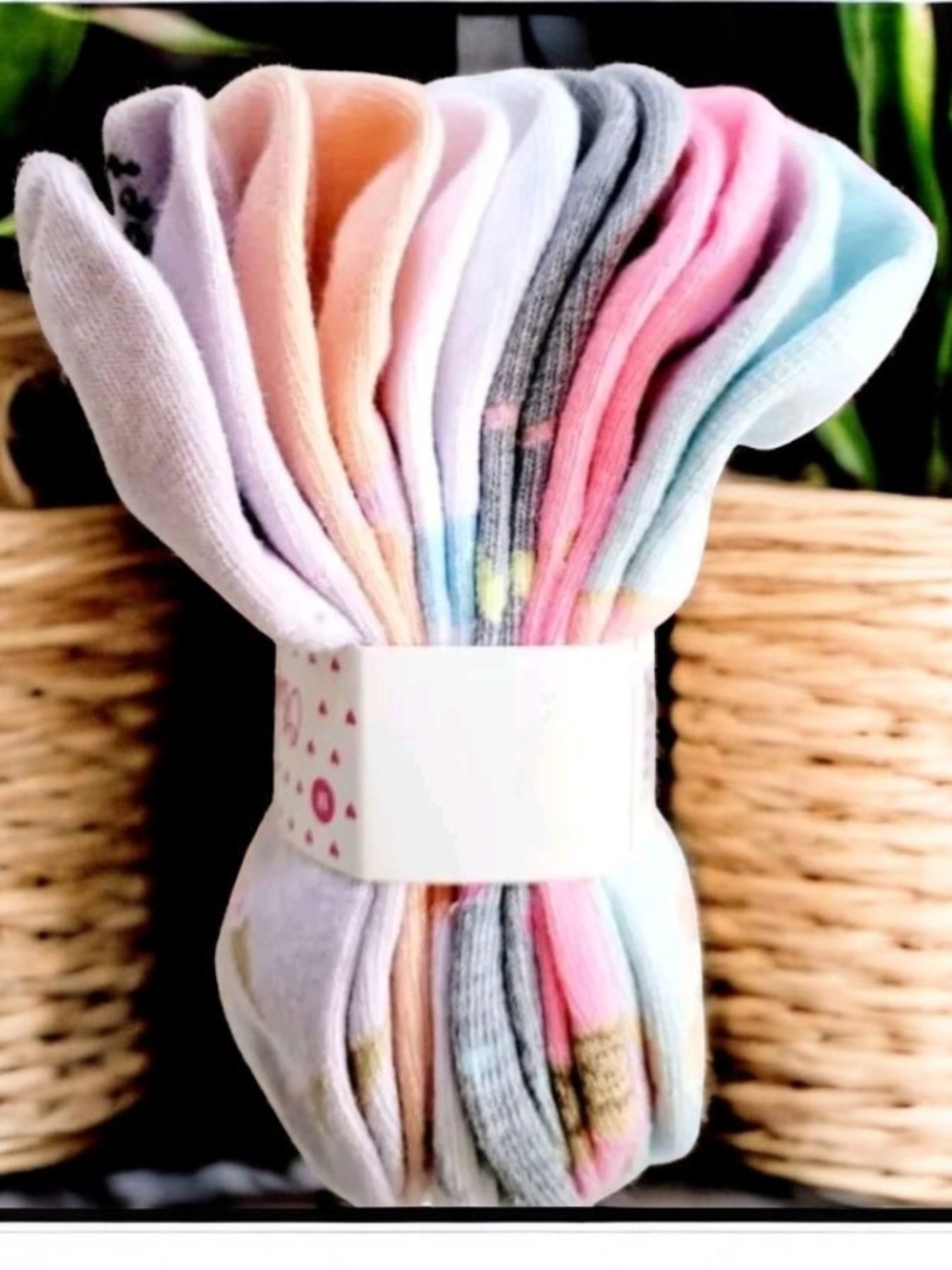 Kids Olive & Edie Ankle Socks 6 New Pairs NWT
